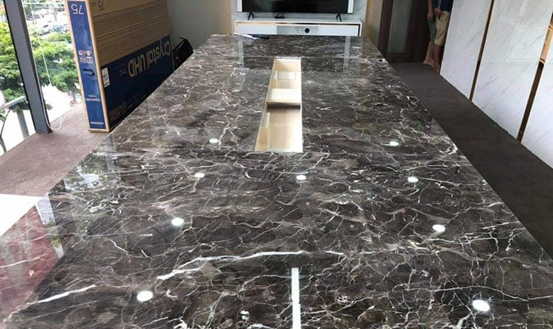 Đá marble coffee wooden lát nền