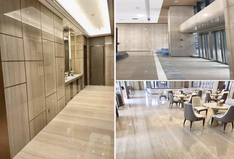 Đá marble grey serpeggiante