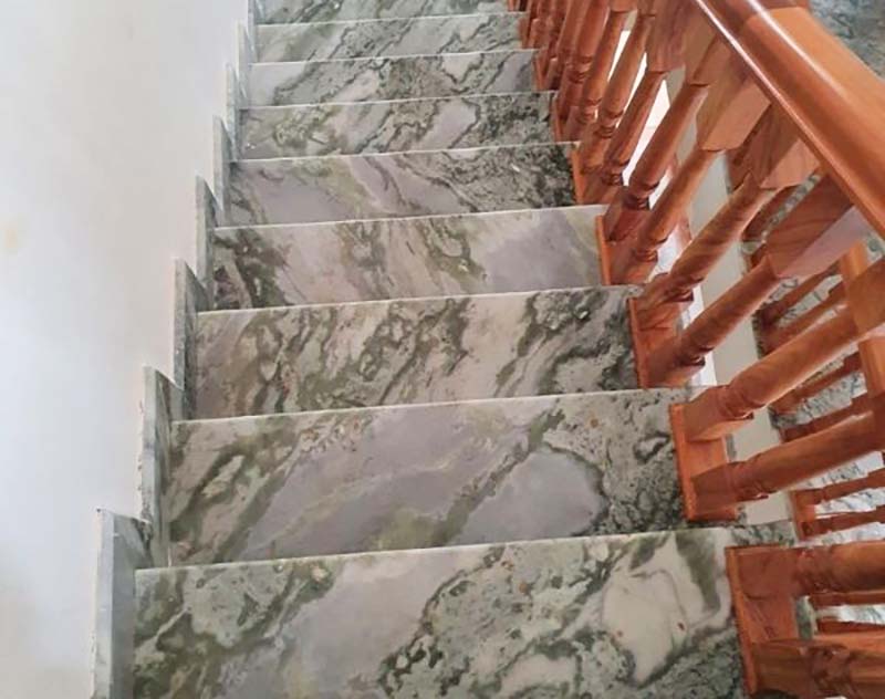 Cầu thang đá Hymalayan onyx