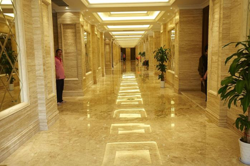 Nền đá granite màu vàng