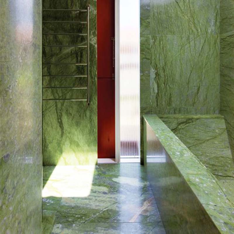 Nội thất đá marble green ming