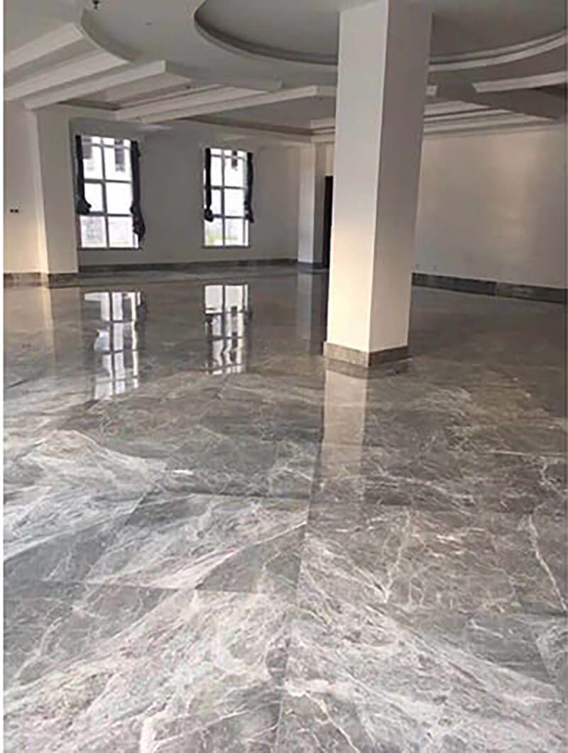 Đá marble grey light emperador lát nền