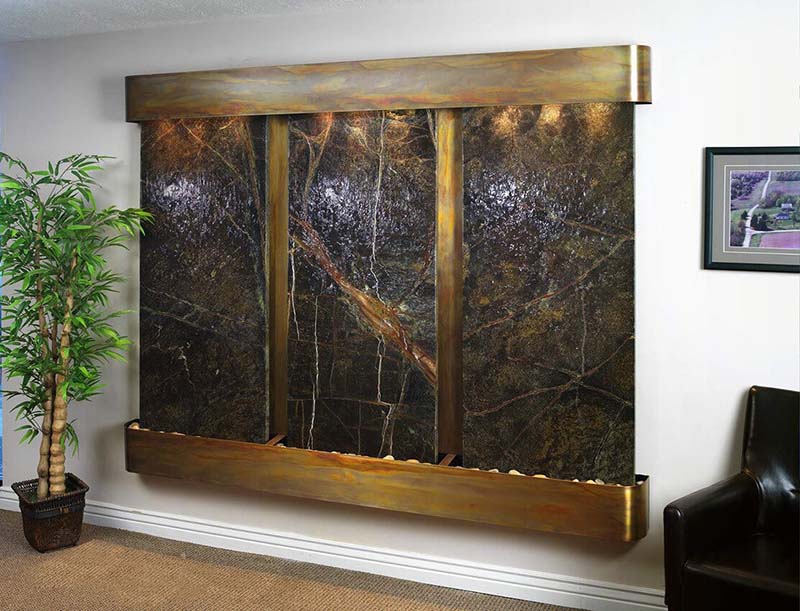 Đá marble rainforest green ốp tường
