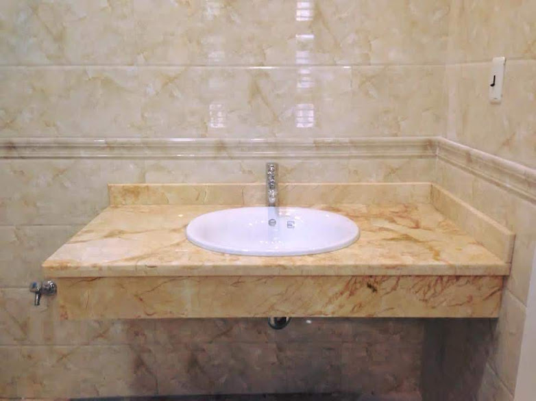 Đá cẩm thạch sofita ốp lavabo phòng tắm