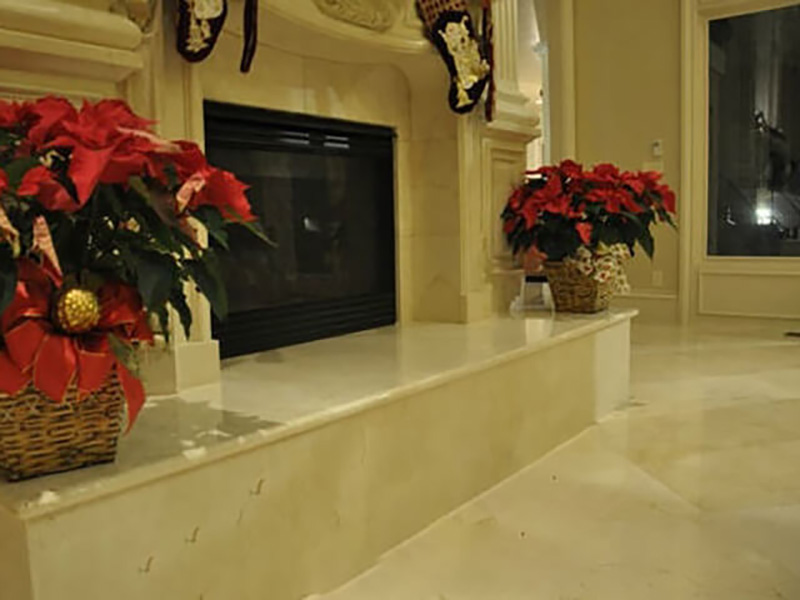 Đá marble sunny beige ốp tường