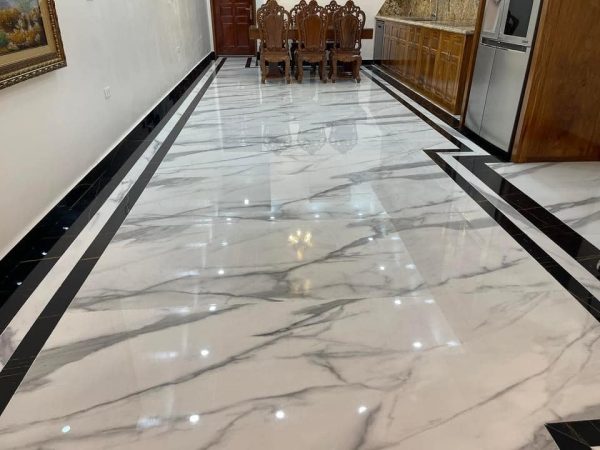 Giá Đá Lamar Modern Statuario Ốp Sàn Nhà