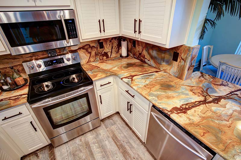 Đá granite mascarello bếp