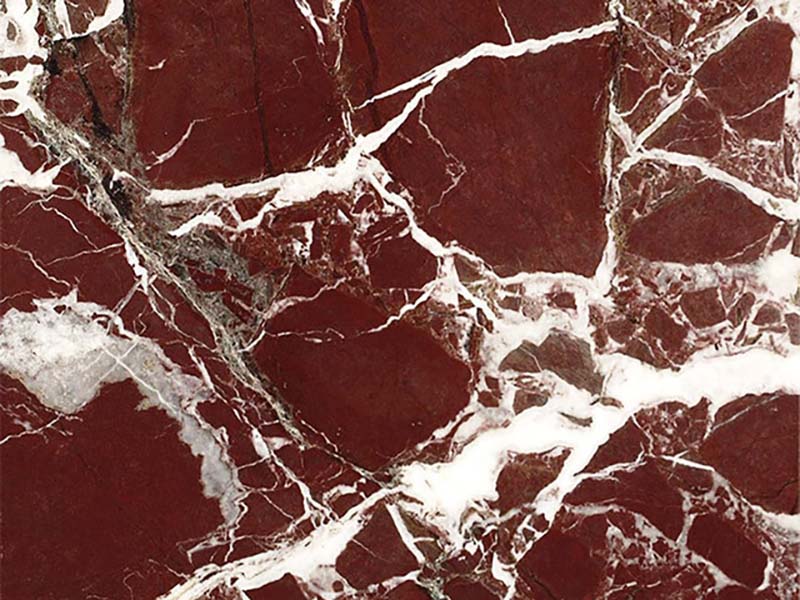 Hoa văn đá marble rosso levanto new