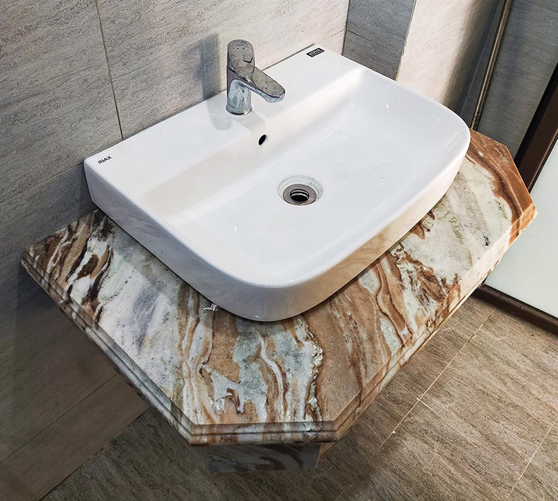 Lavabo đá marble toronto brown