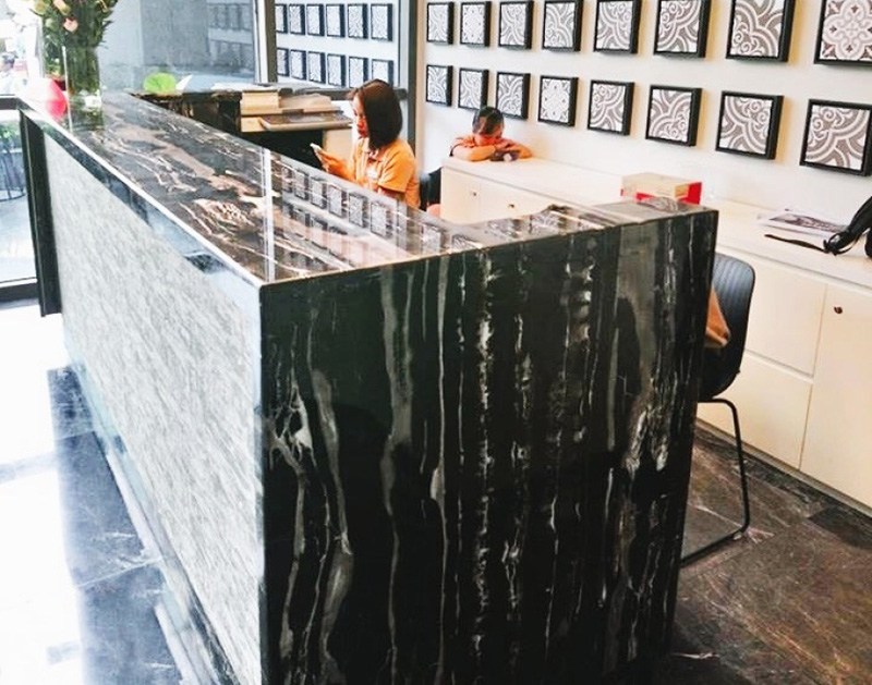 Đá marble black royal