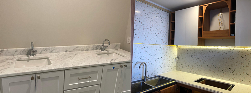 Nội thất đá marble amani bronze