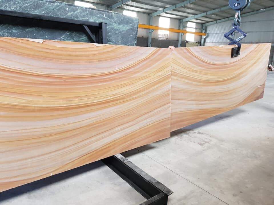 Tranh đá marble vân gỗ